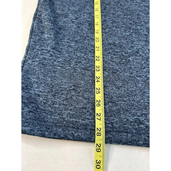 Eddie Bauer Men's Sz M 1/4 Zip Pullover Fleece Sweater Heathered Blue Outdoors - Picture 7 of 7